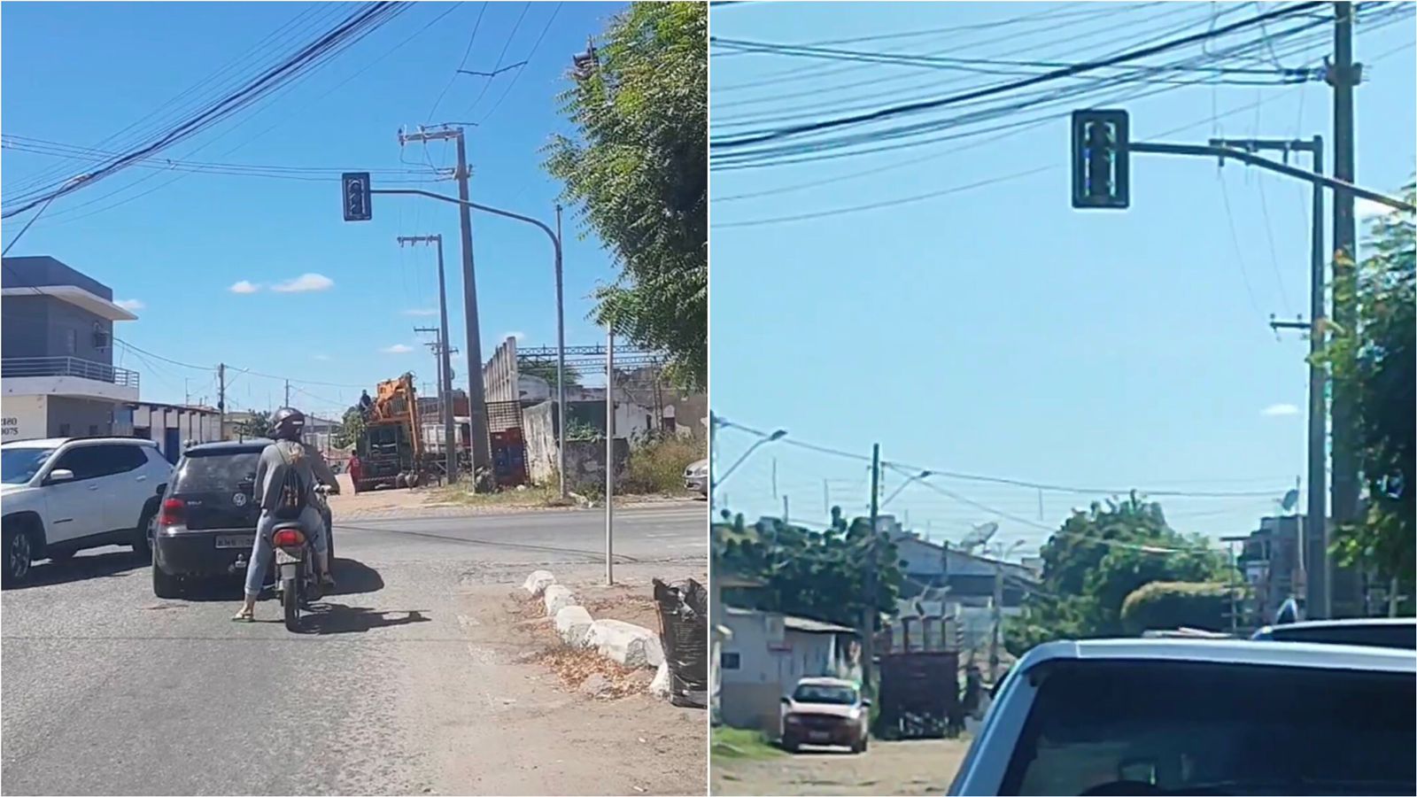 Motoristas voltam a reclamar de problema em semáforo da Rua Horácio Nóbrega, no bairro Belo Horizonte, em Patos; veja vídeo
