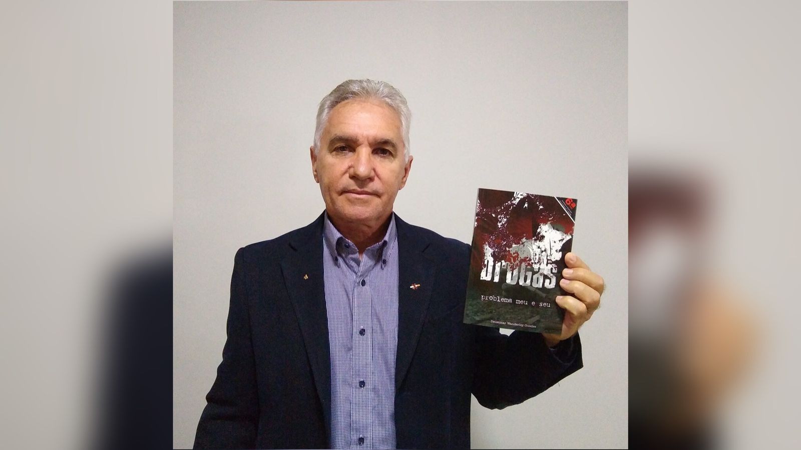 Deusimar Guedes, ex-agente da Polícia Federal e autor de livro sobre as drogas, vê com preocupação projeto para descriminalizar porte de maconha para uso pessoal