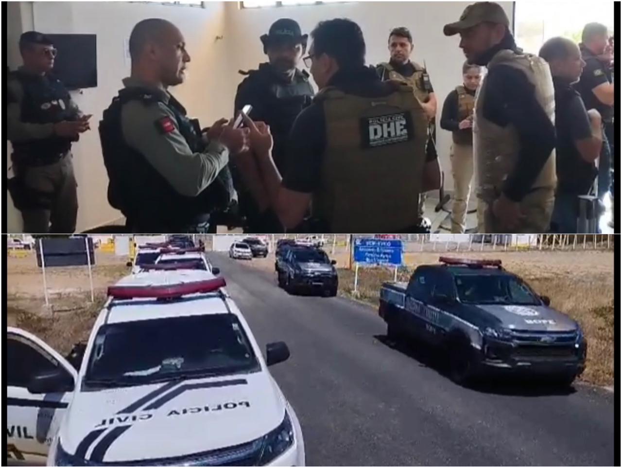 Operação Policial em Patos é conduzida pelas Forças de Segurança neste sábado (05)