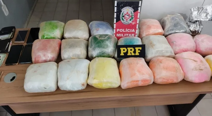 Ação policial apreende cerca de 20 kg de droga no Sertão