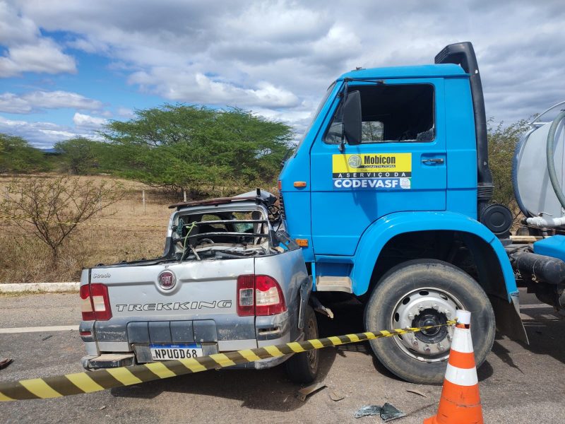 No Alto Sertão: Homem morre em acidente na BR-405, entre São João do Rio do Peixe e Marizópolis