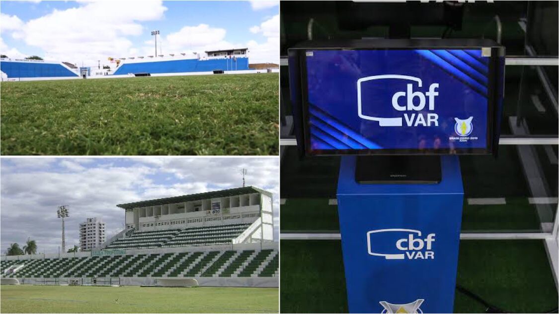 José Cavalcanti e Marizão serão vistoriados e devem contar com o VAR nos jogos das oitavas de final da Série D