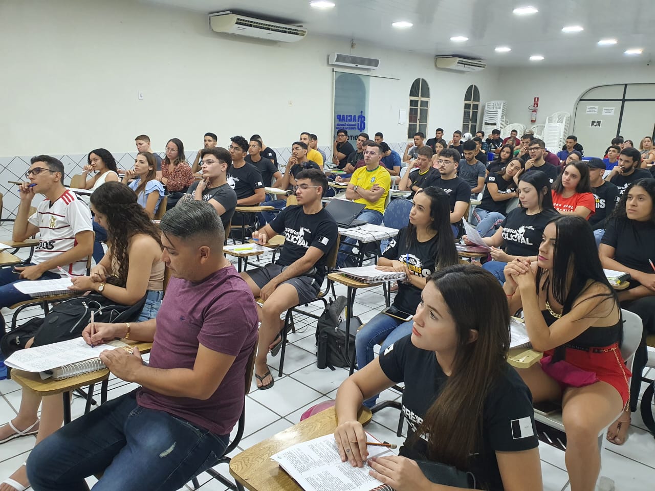 Podium Cursos realizará aulões aos domingos para preparação do concurso PM/BM-PB