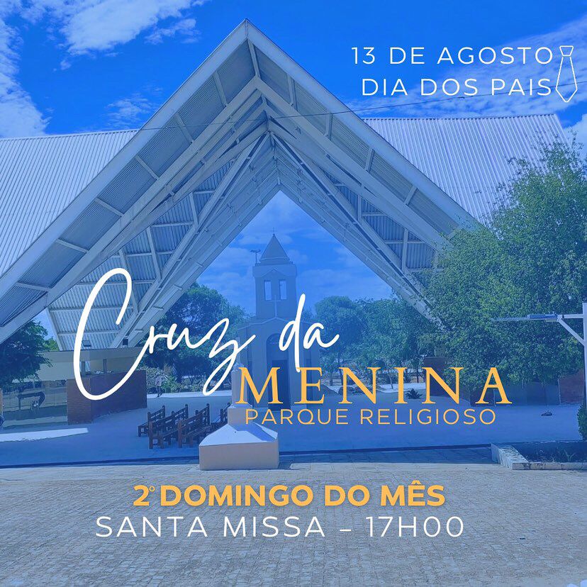 Padre Edvan Cabral convida fiéis para Missa em alusão ao Dia dos Pais no próximo domingo (13), no Parque Religioso Cruz da Menina, em Patos