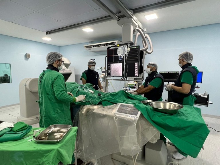 Hemodinâmica do Hospital Regional de Patos ultrapassa meta anual de procedimentos cardiológicos