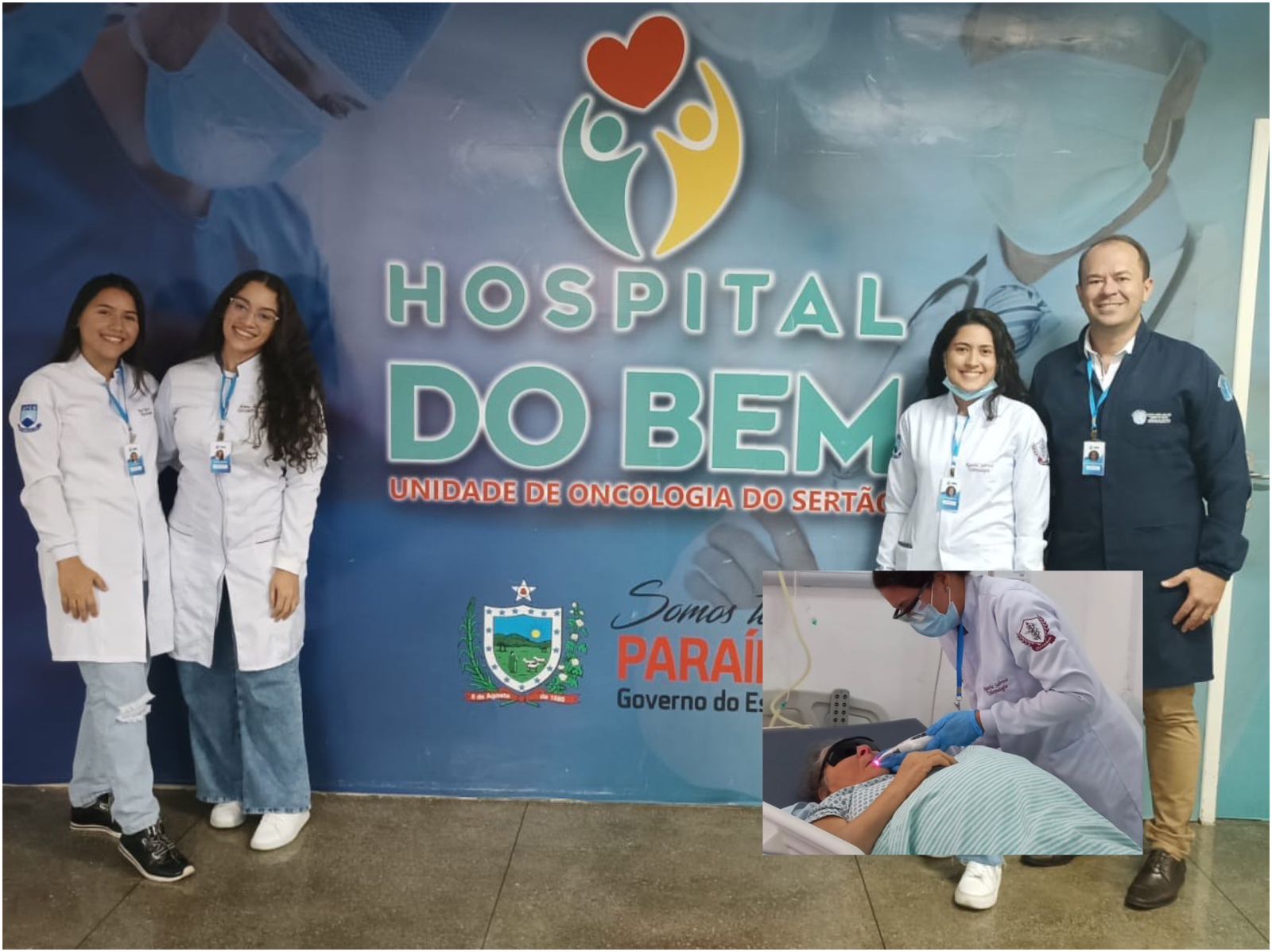 Pacientes do Hospital do Bem passam a contar com laserterapia na prevenção e tratamento de doenças orais