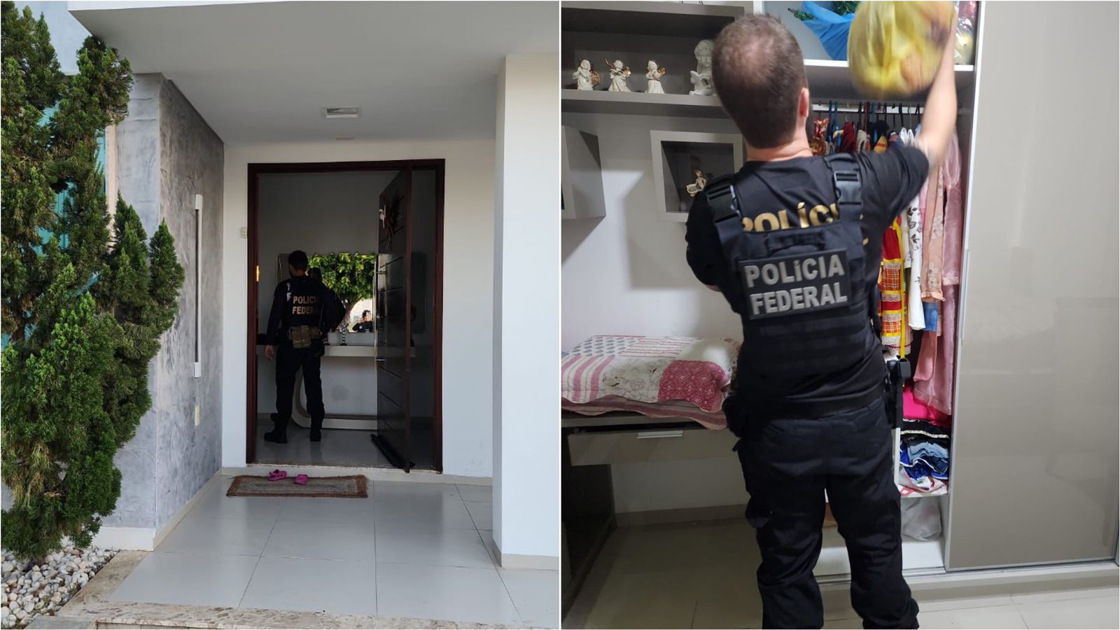 Presos em operação da PF passaram por audiência de custódia e foram encaminhados para o Quartel do Corpo de Bombeiros