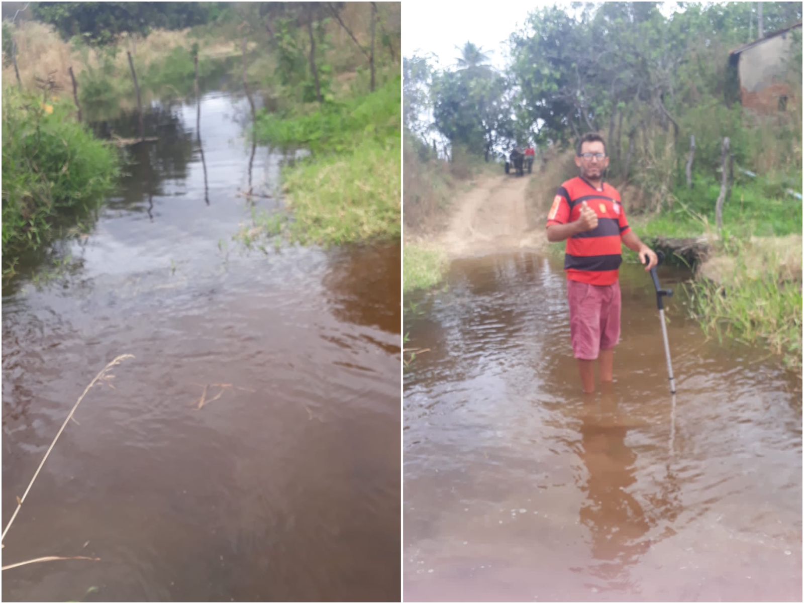 Em contato com o Patosonline.com, agricultor comemora abertura das Comportas da Barragem de Capoeira