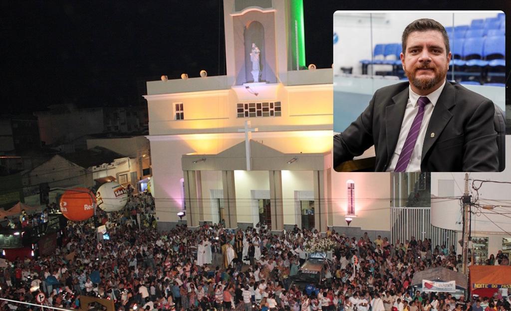 Vereador questiona recesso de 10 dias das sessões legislativas no período da Festa Da Guia, afirmando baixa participação dos parlamentares durante realização do evento