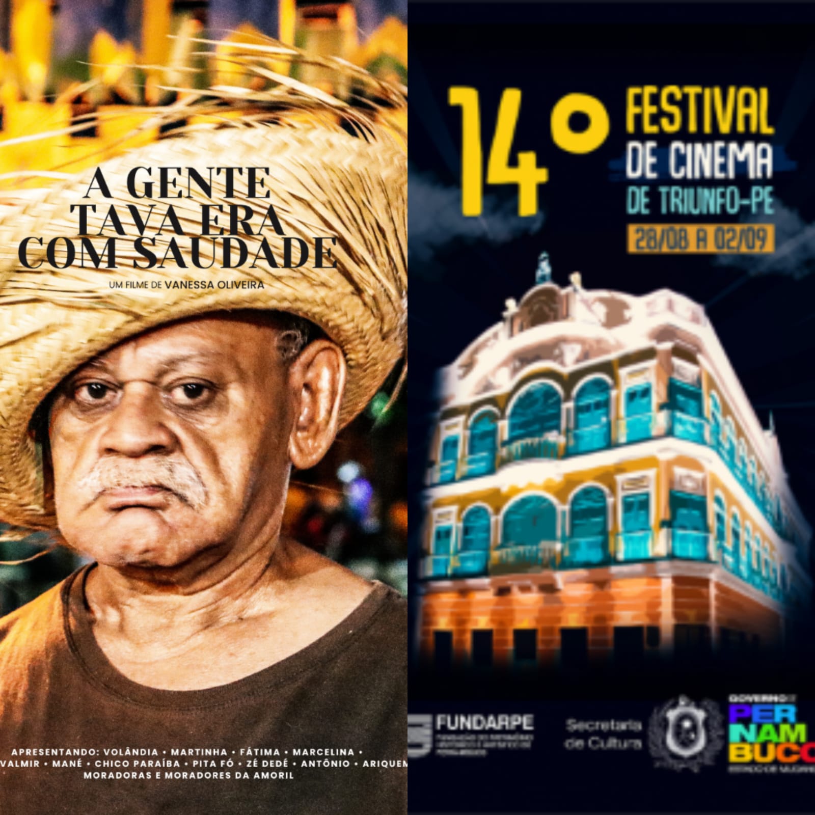 Documentário de cineastas patoenses fará parte do 14° Festival de Cinema de Triunfo