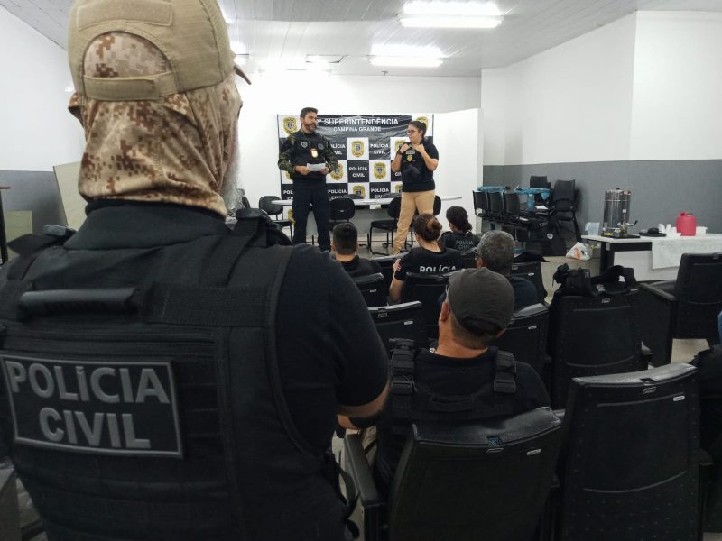 Nove suspeitos de violência contra mulher são presos em operação da Polícia Civil na Paraíba
