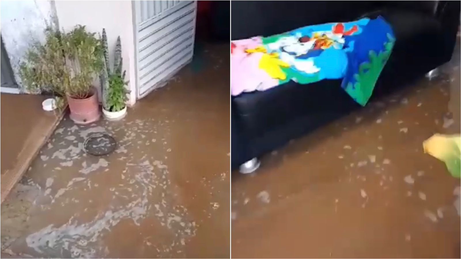 Moradora relata que casa foi inundada após vazamento em rede no bairro Jatobá, e reclama de válvula de retenção colocada no local; Cagepa e Prefeitura se pronunciam