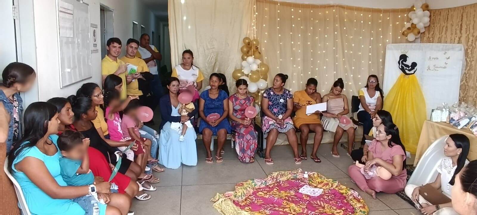 6° Gerência de Saúde de Patos promove, juntamente com o município de Cacimbas, ação voltada às gestantes e puérperas que residem em comunidade quilombola