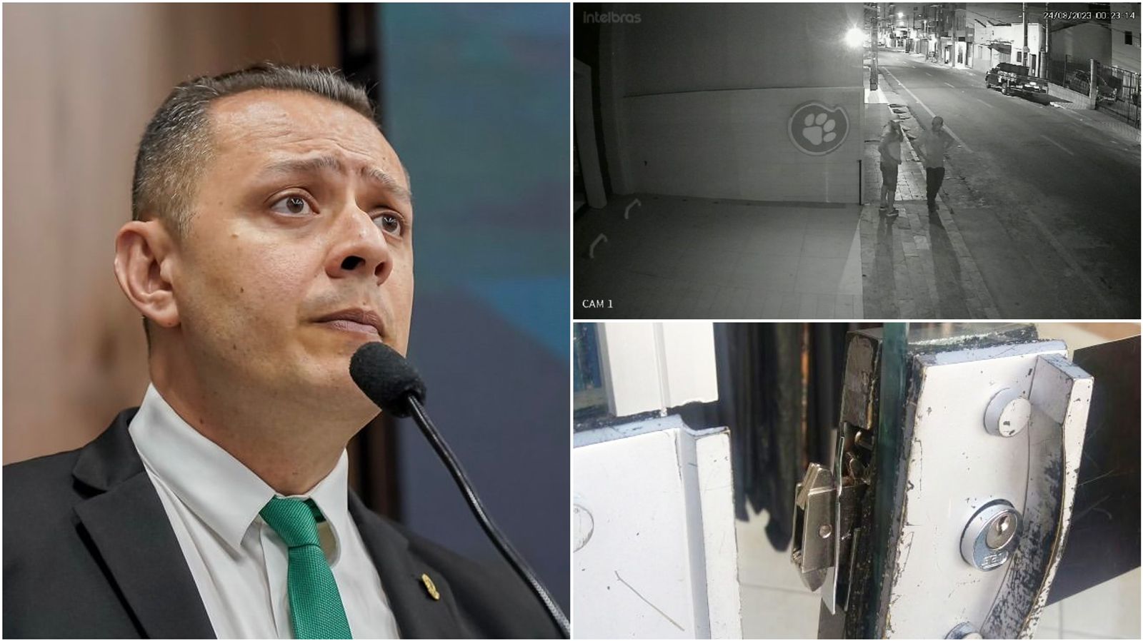 Vereador Josmá Oliveira destaca preocupação com onda de arromabemtos em comércios de Patos