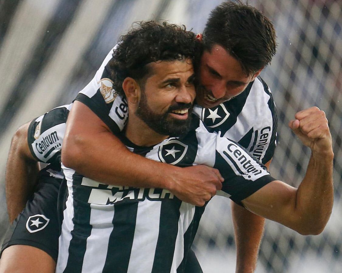 Diego Costa marca, e Botafogo vence Bahia, pelo Campeonato Brasileiro; veja resultado