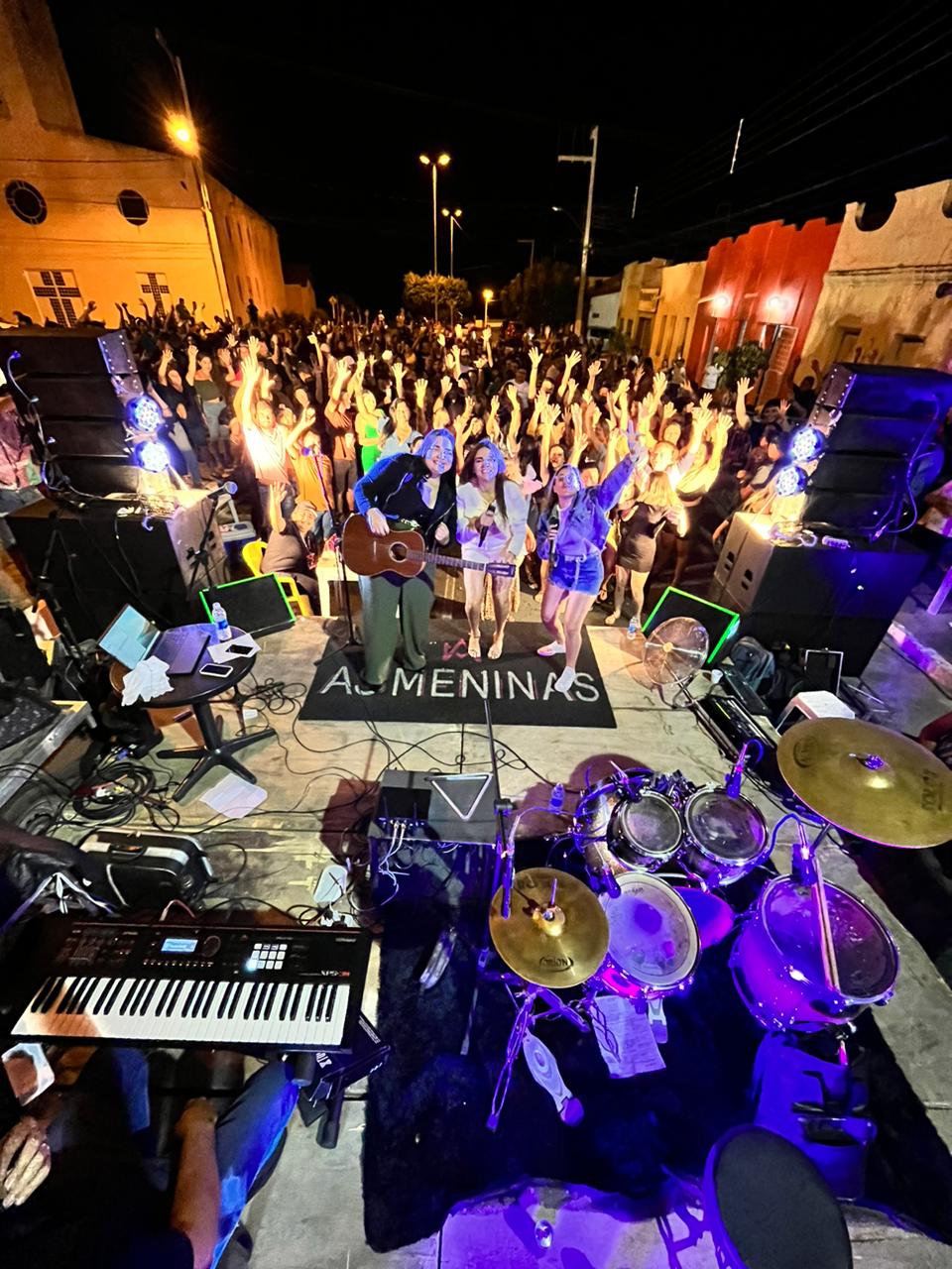 Mãe d’Água se diverte no São Pedro Improvisado