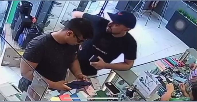 Loja de celulares da cidade de Patos sofre golpe de R$ 3,5 mil praticado por dupla após 