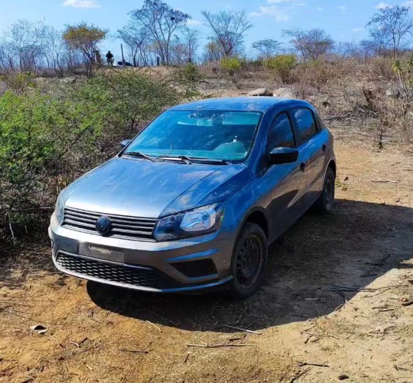 Carro que pode ter sido usado em homicídio de mulher é encontrado em Itaporanga