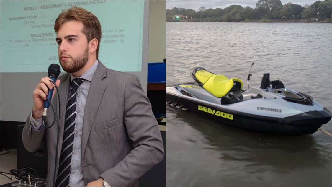 Secretário da Assembleia Legislativa, Guilherme de Castro morre em acidente de jet-ski