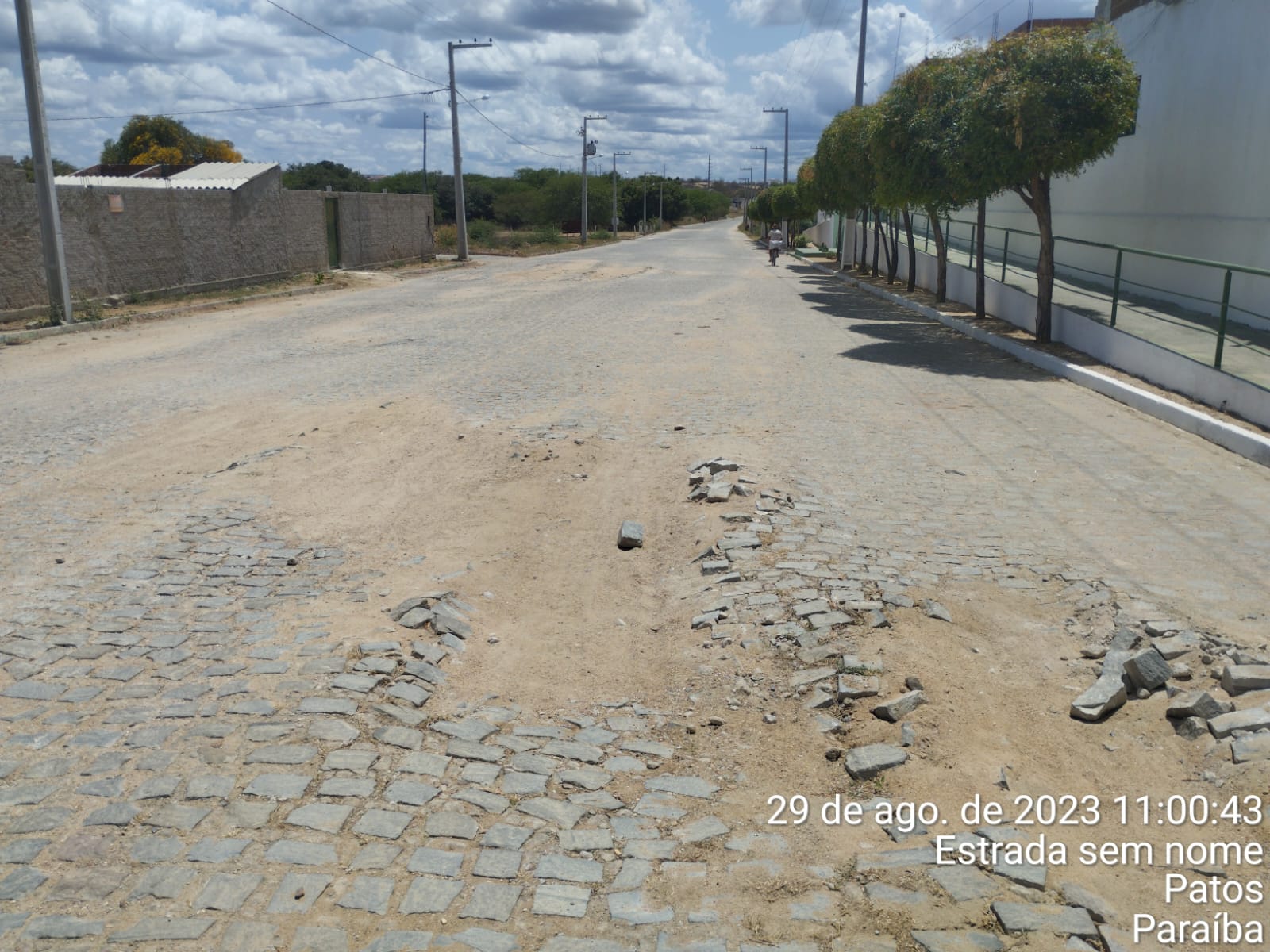 Vereador aciona Ministério Público sobre situação de ruas do bairro da Maternidade em Patos