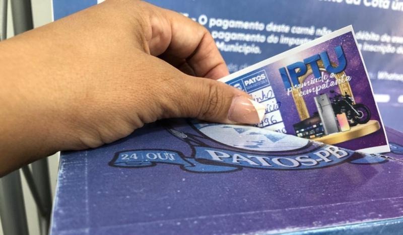 Sorteio da campanha IPTU Premiado 2023 ocorrerá na próxima terça-feira, dia 12