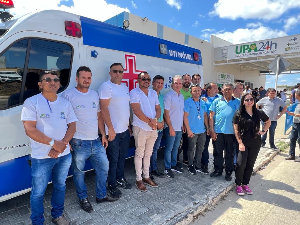 Patos investe na Saúde: Nova ambulância e equipamentos aprimoram serviços da UPA do Jatobá