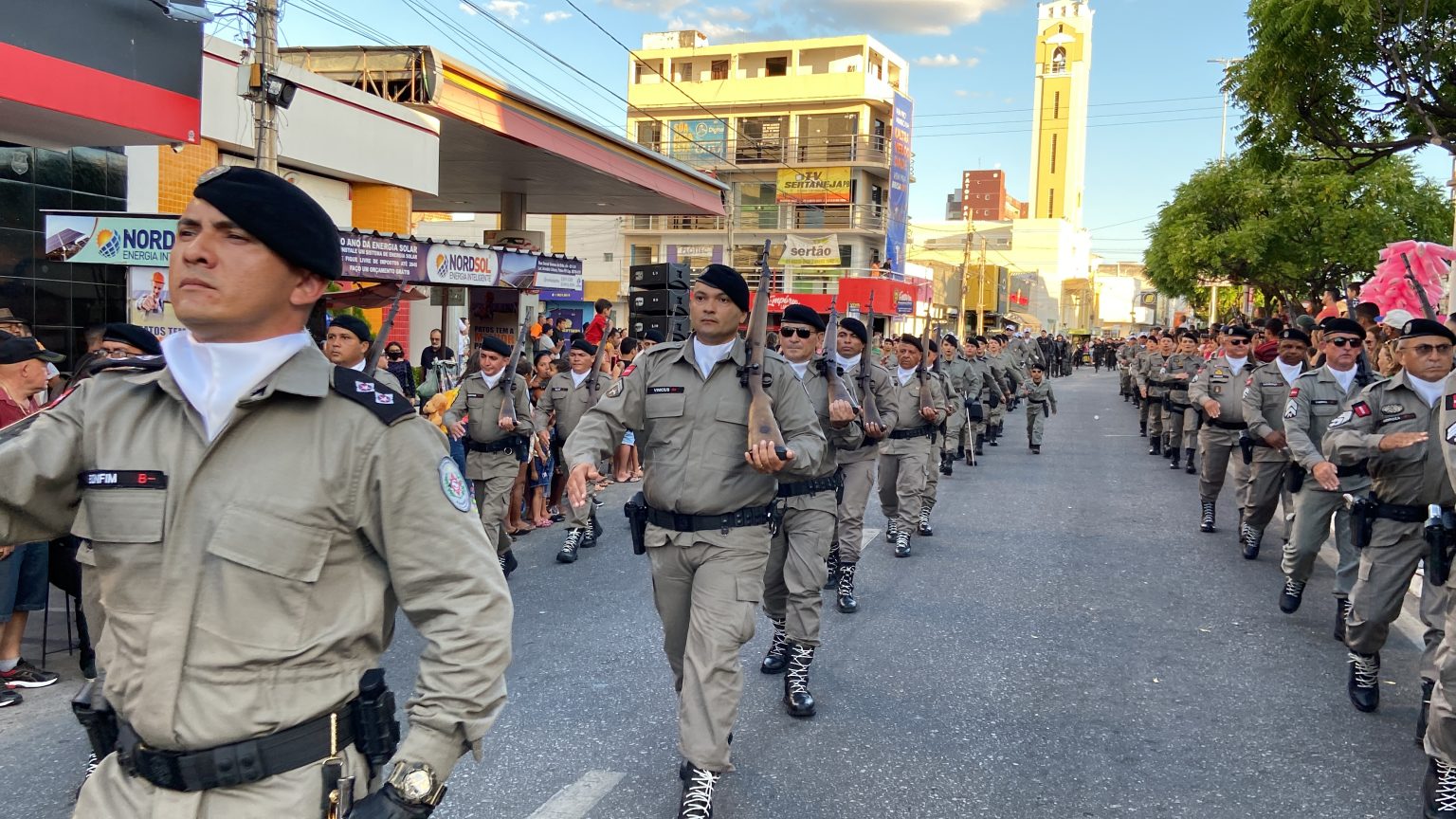 Desfile Cívico terá início a partir das 16h, no Centro de Patos