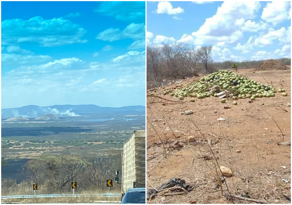 Vereador Josmá Oliveira afirma que ainda existe fogo no lixão de Patos e que o mesmo não foi desativado