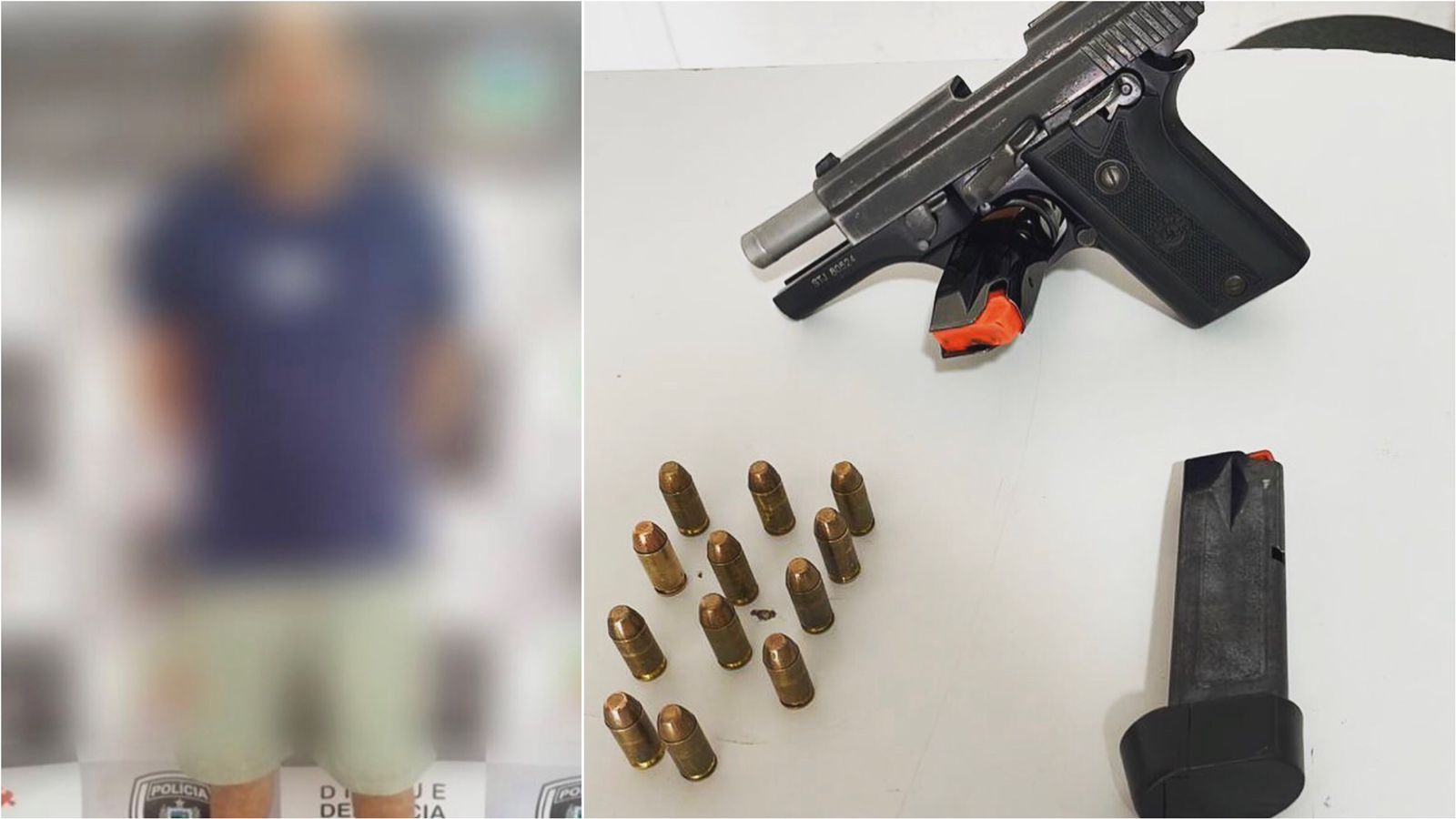 Homem é preso em flagrante pela DHE na zona rural de Patos, portando pistola pertencente à Secretaria de Segurança do Mato Grosso do Sul