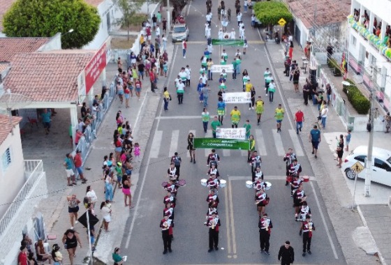 Cacimba de Areia realiza mais uma edição do Desfile Cívico de 7 de setembro