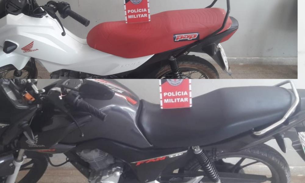 Operação Independência: Polícia Militar apreende motocicletas com indícios de sinais identificadores adulterados, em Teixeira e Matureia