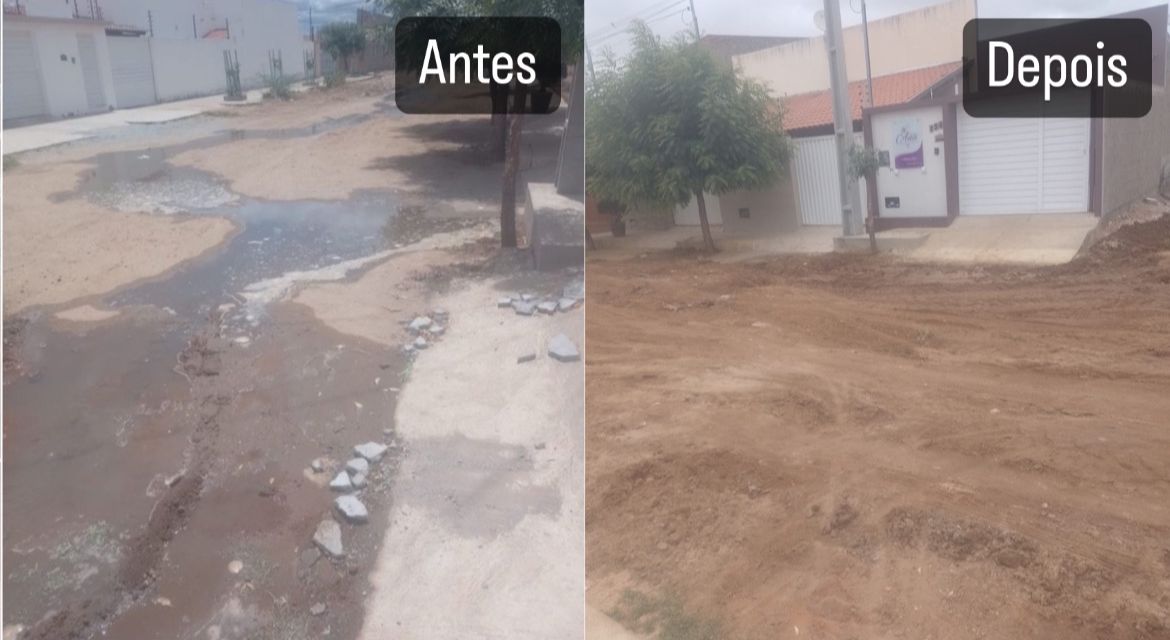 Após fato exposto no Patosonline, Cagepa realiza serviço solicitado por internauta, no bairro Monte Castelo