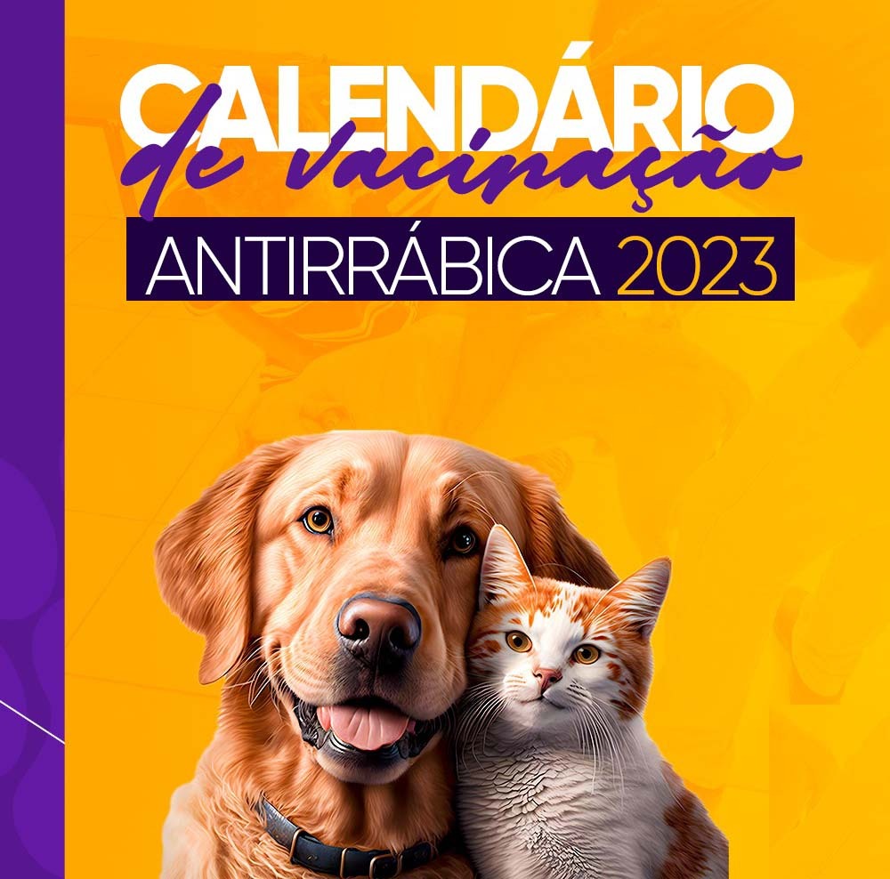 Cronograma e locais da campanha de vacinação antirrábica 2023 em Patos-PB