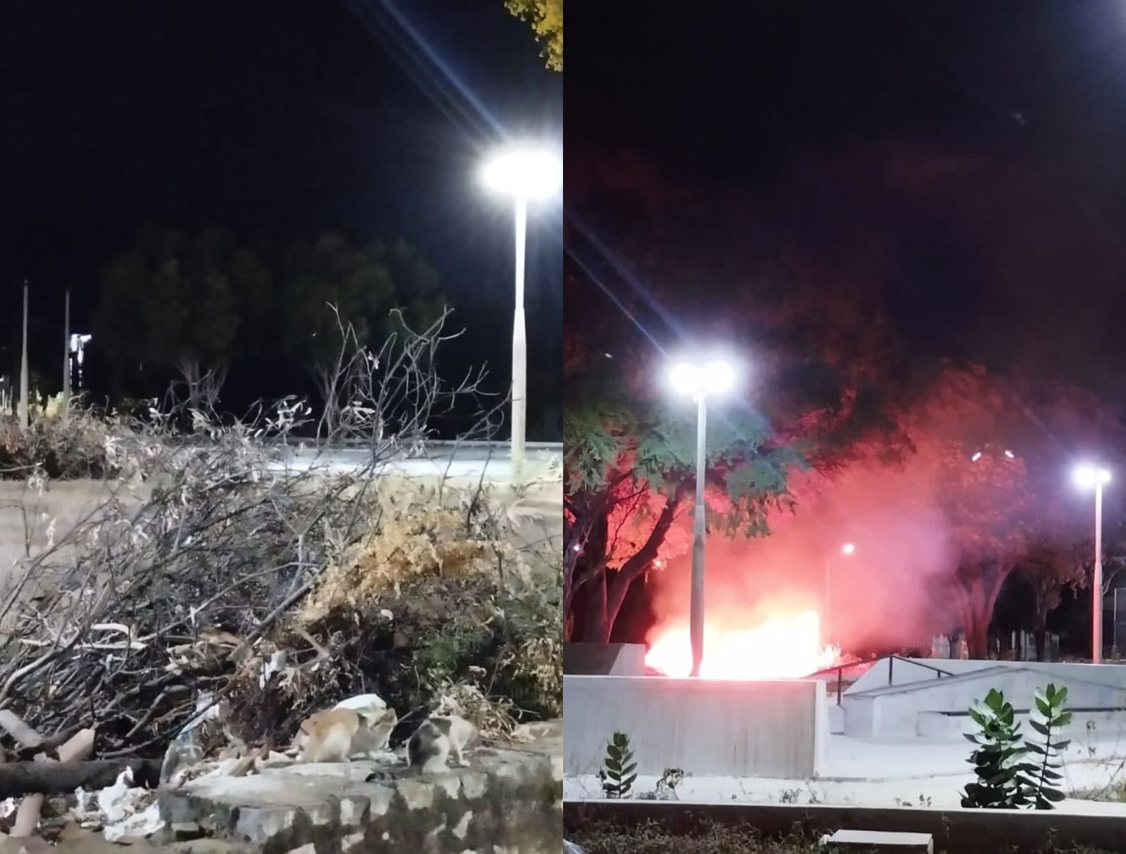 Incêndios em restos de entulhos preocupam moradores do Bairro São Sebastião, em Patos, que cobram providências; Prefeitura diz que buscará solucionar demanda