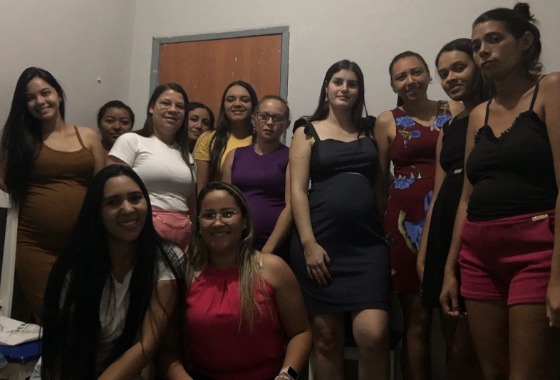 NASF de Cacimba de Areia realiza mais um encontro mensal com gestantes do município