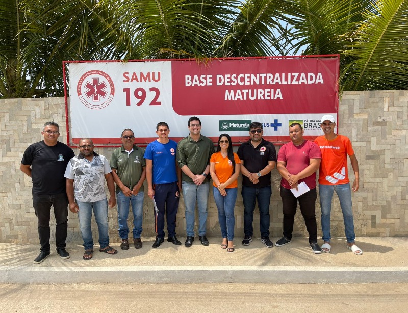 Base do SAMU de Matureia é aprovada em vistoria de regulação