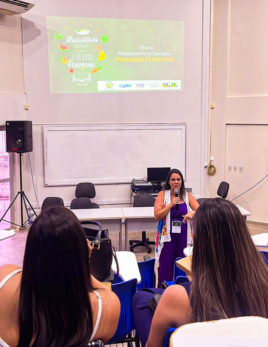 Município de Areia de Baraúnas participa do encontro de Nutricionistas do Programa Nacional de Alimentação Escolar - PNAE