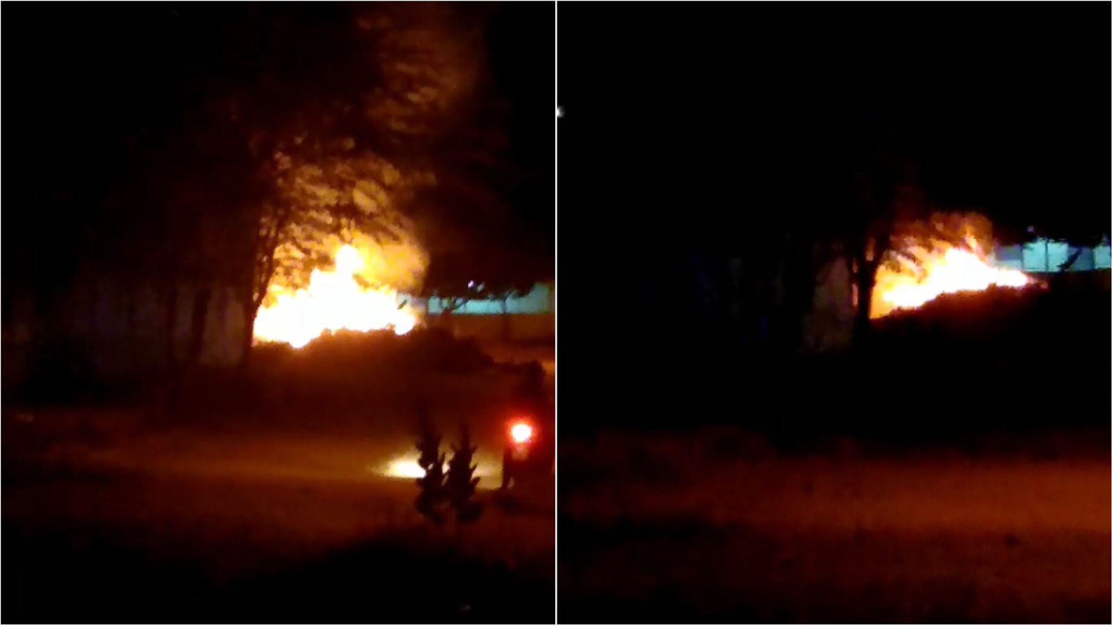 Internauta reclama que podas de árvores estão sendo queimadas próximo ao Abrigo dos Idosos, na zona sul de Patos; veja vídeo