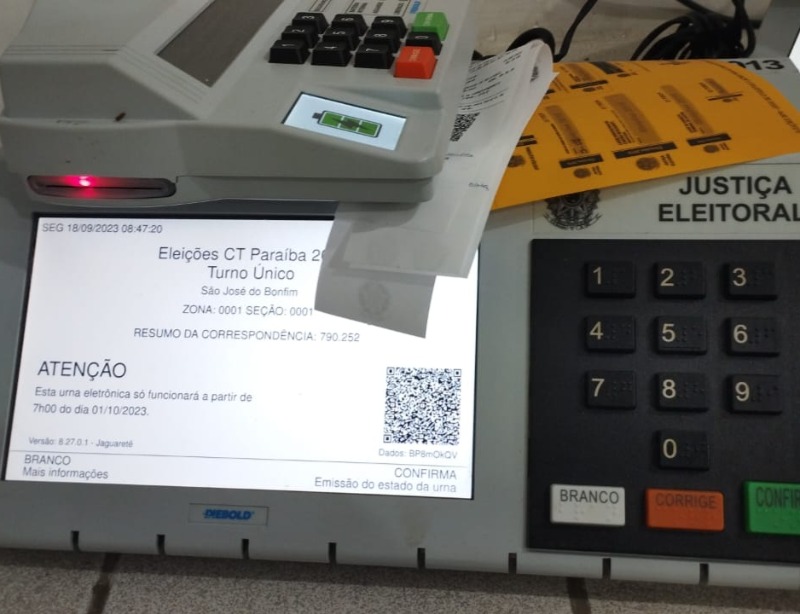 Representantes de São José do Bonfim participam de preparação de urnas e treinamento técnico para Eleições CMDCA 2023