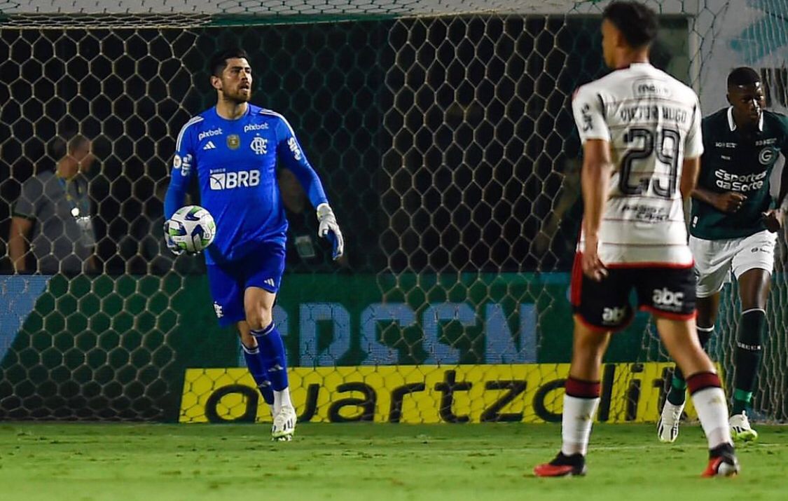 Em jogo sonolento, Goiás e Flamengo não saem do empate sem gols pelo Brasileirão