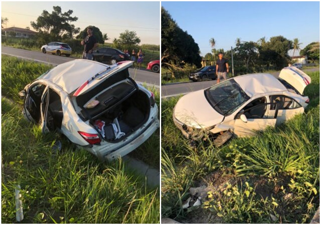 Acidente na BR-230, envolve familiares de ex-prefeito do Sertão