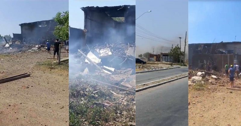 Trabalhadores ficam feridos após explosão de caldeira em fábrica de doces, em Sousa; veja vídeo
