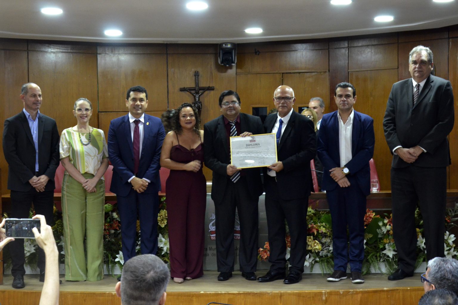 Natural de Patos, narrador esportivo Lima Souto recebe o título de cidadão pessoense