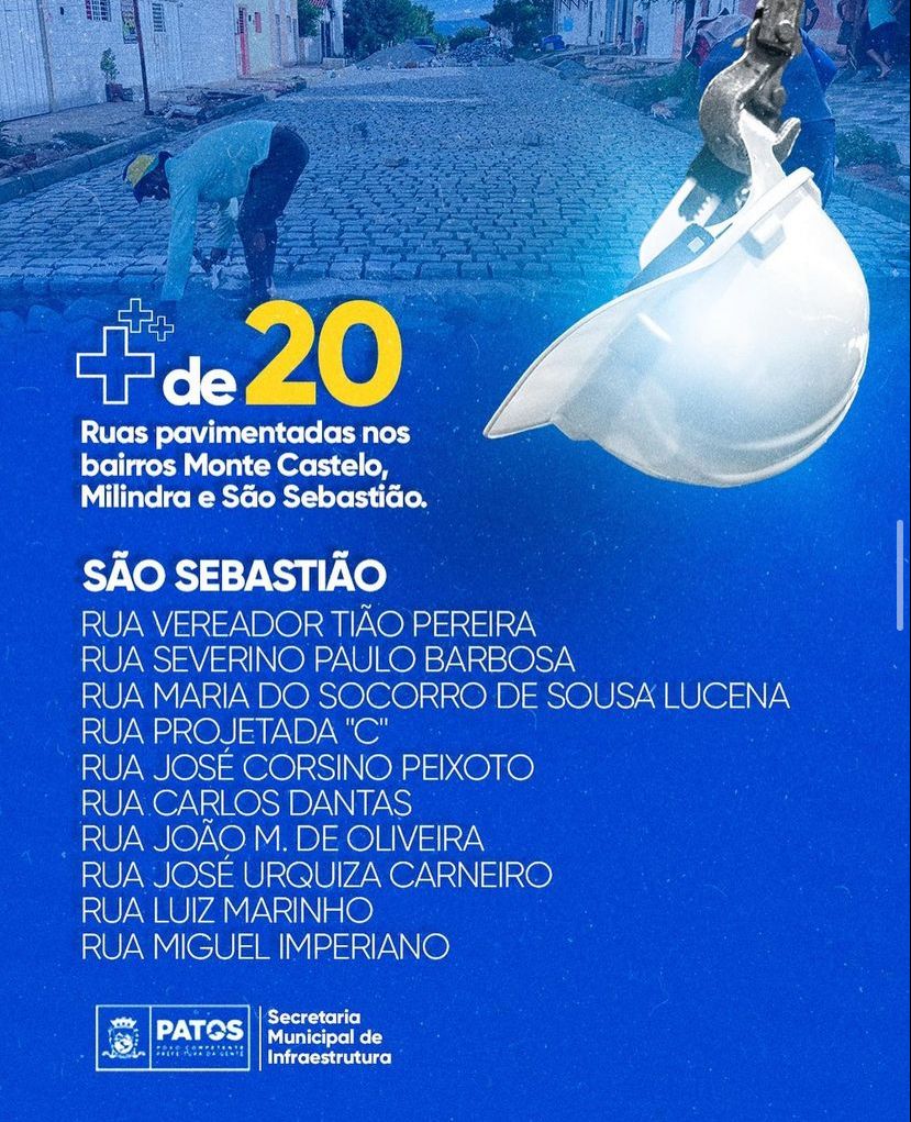Moradora do bairro São Sebastião cobra pavimentação de ruas na localidade; Prefeitura diz que obras estão no cronograma
