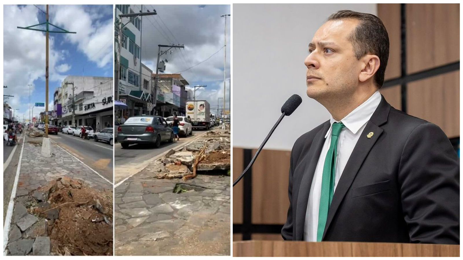 Em meio à intensa onda de calor em Patos, vereador critica gestão municipal por derrubada de árvores; Secretaria de Meio ambiente se posiciona