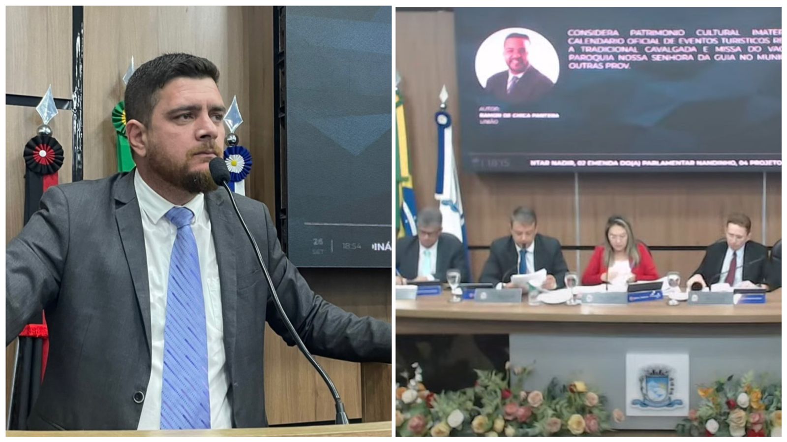 Vereador aborda reivindicação de jornalista acerca das transmissões ao vivo das Sessões da Câmara de Patos; Presidente do Legislativo comenta