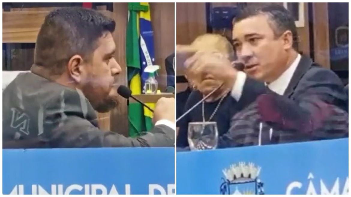 Discussão entre os vereadores Jamerson Ferreira e David Maia marca sessão na Câmara de Patos. Ouça