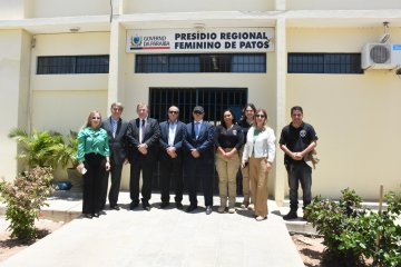Presídios masculino e feminino de Patos foram inspecionados pelo GMF e CGJ nesta quarta-feira (27)
