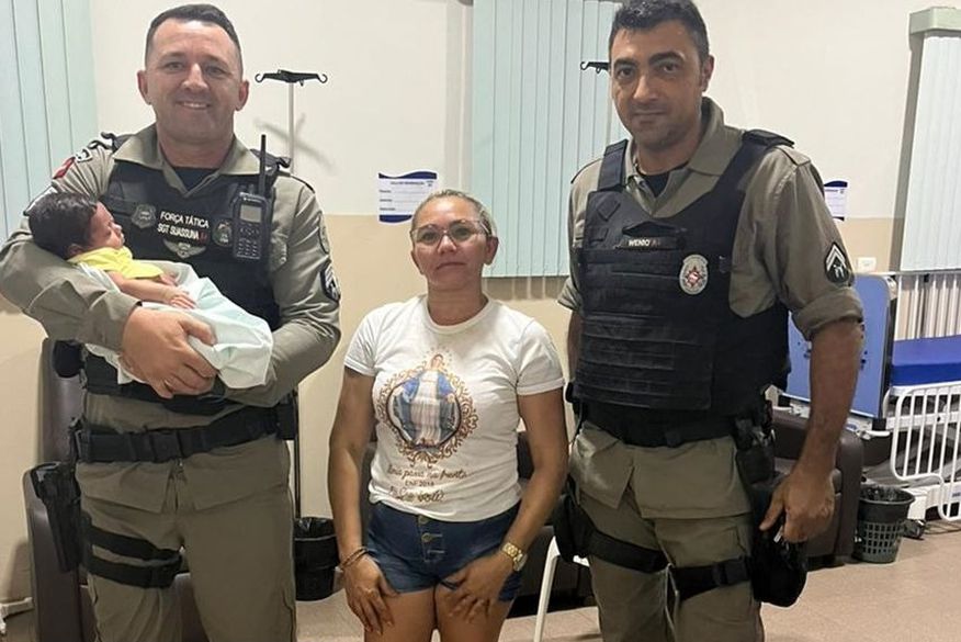 Polícia Militar realiza resgate heroico de bebê engasgado em Catolé do Rocha