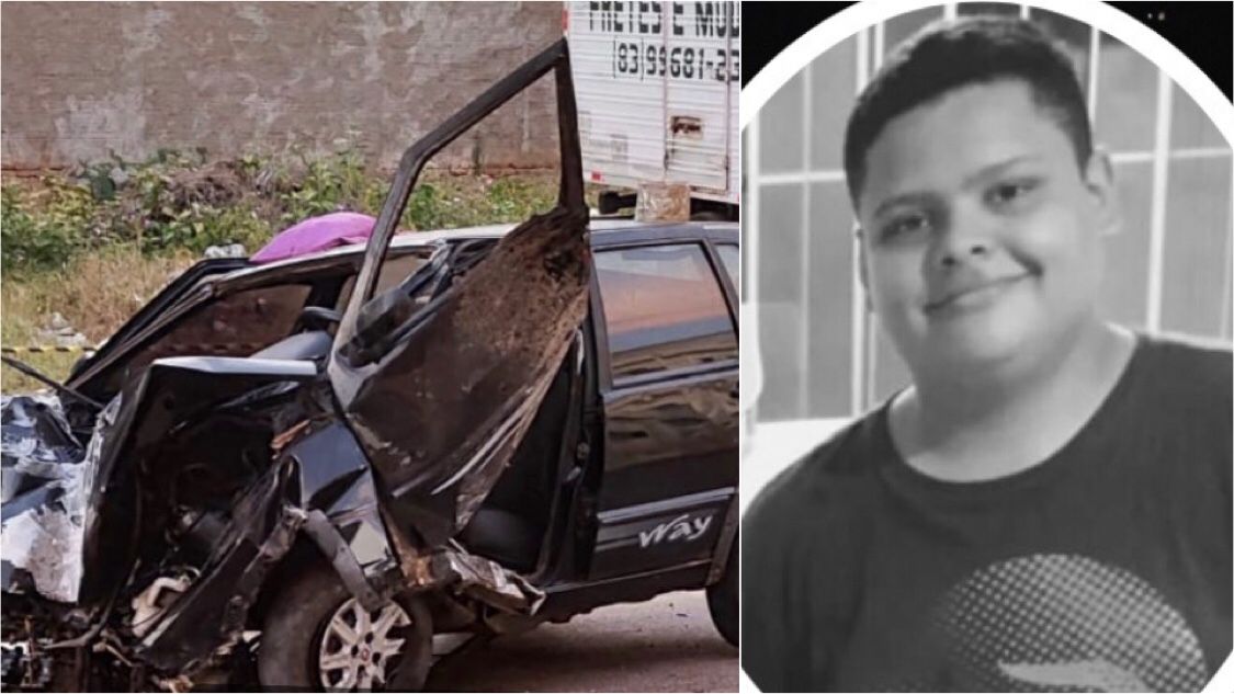 Tragédia no Sertão Paraibano: Adolescente de 16 anos morre em grave acidente após colidir carro com poste, em Princesa Isabel